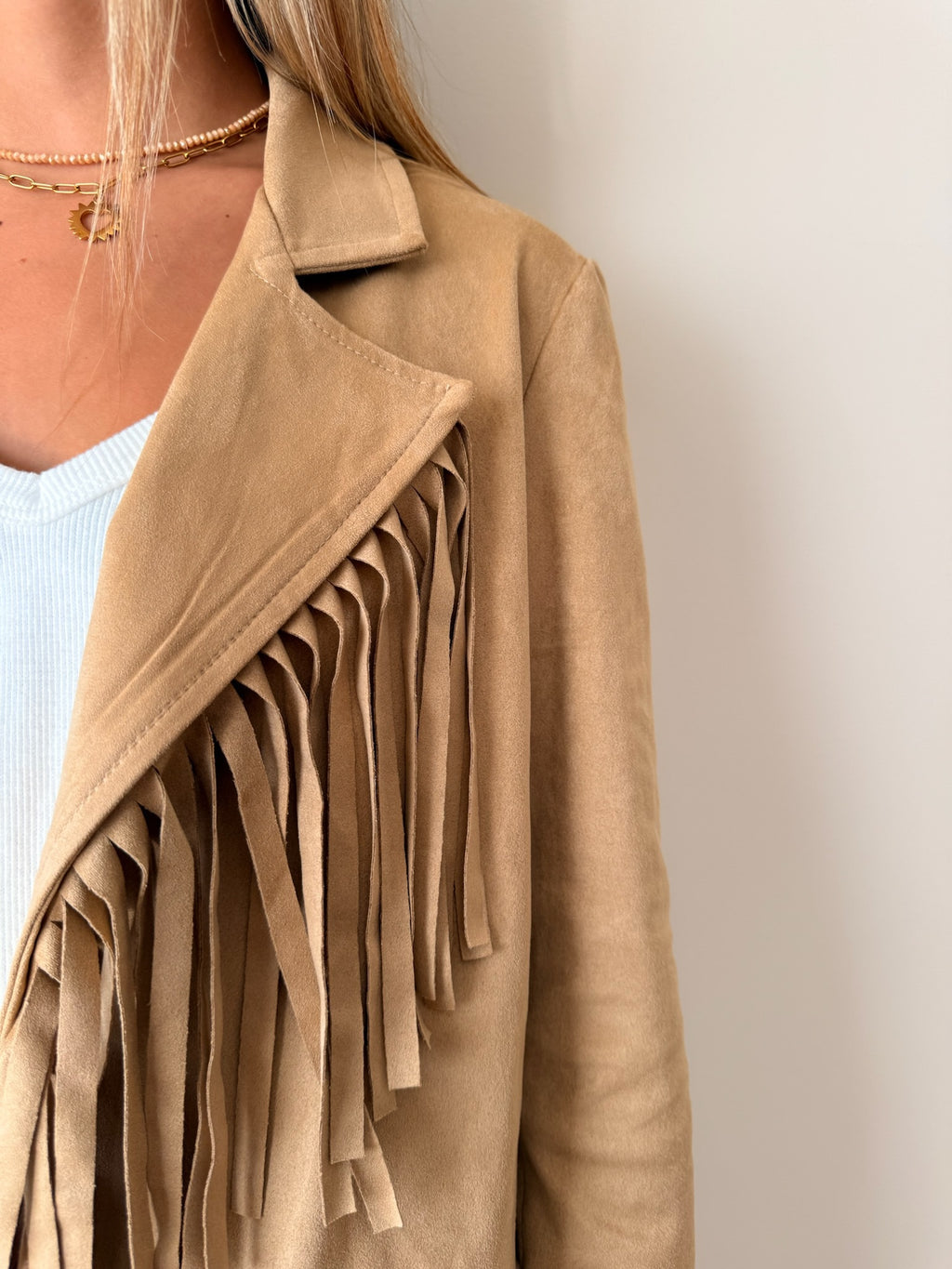 Blazer Borgona Eco Cuero