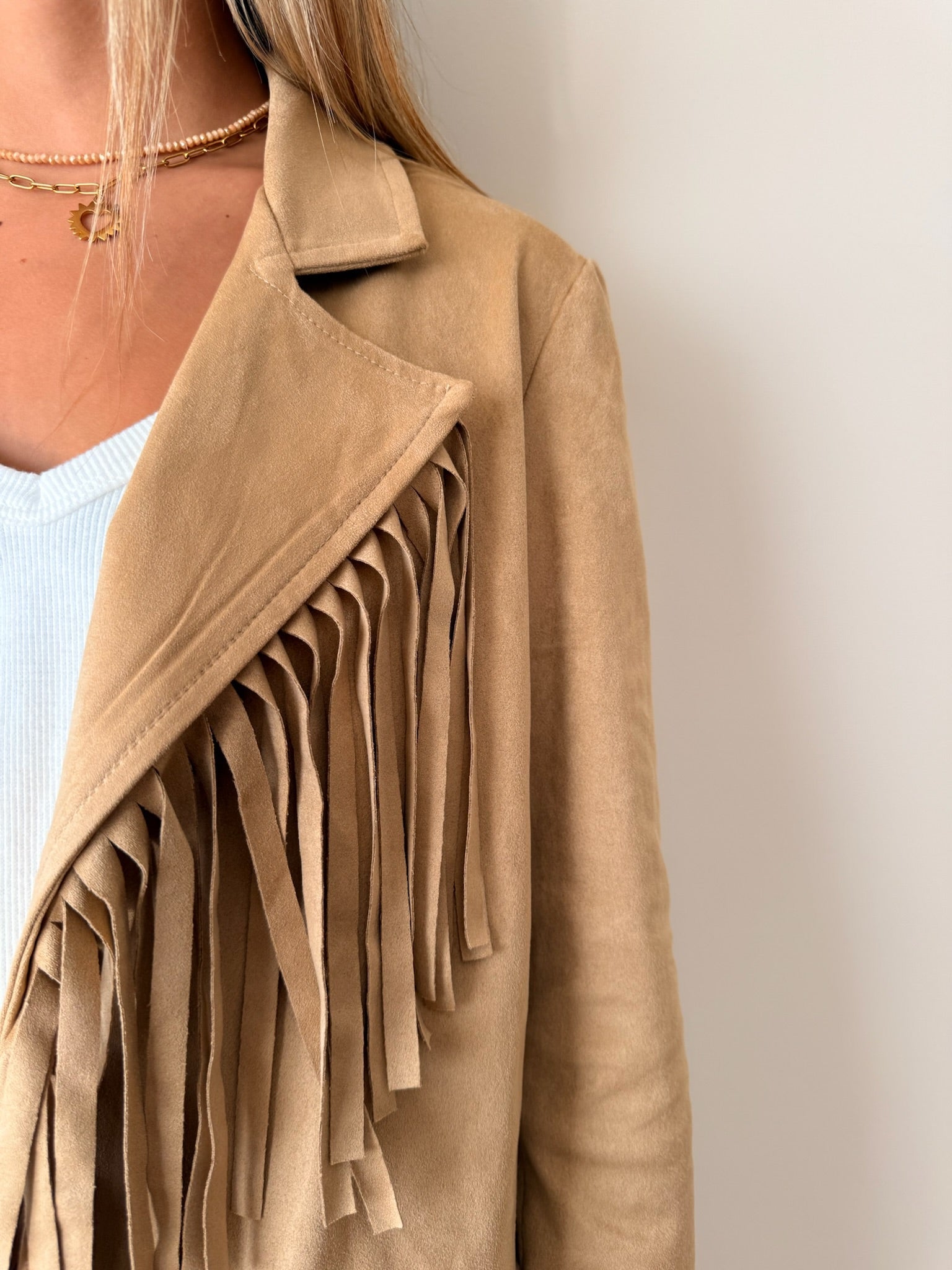 Blazer Borgona Eco Cuero