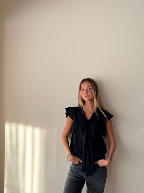 Blusa Margot Negra