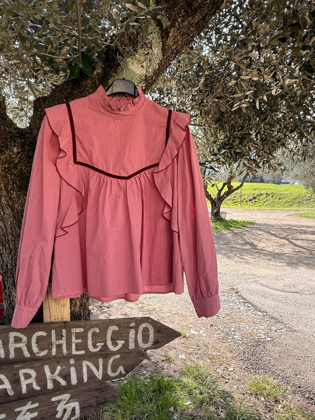 Camisa Cotton Rosa