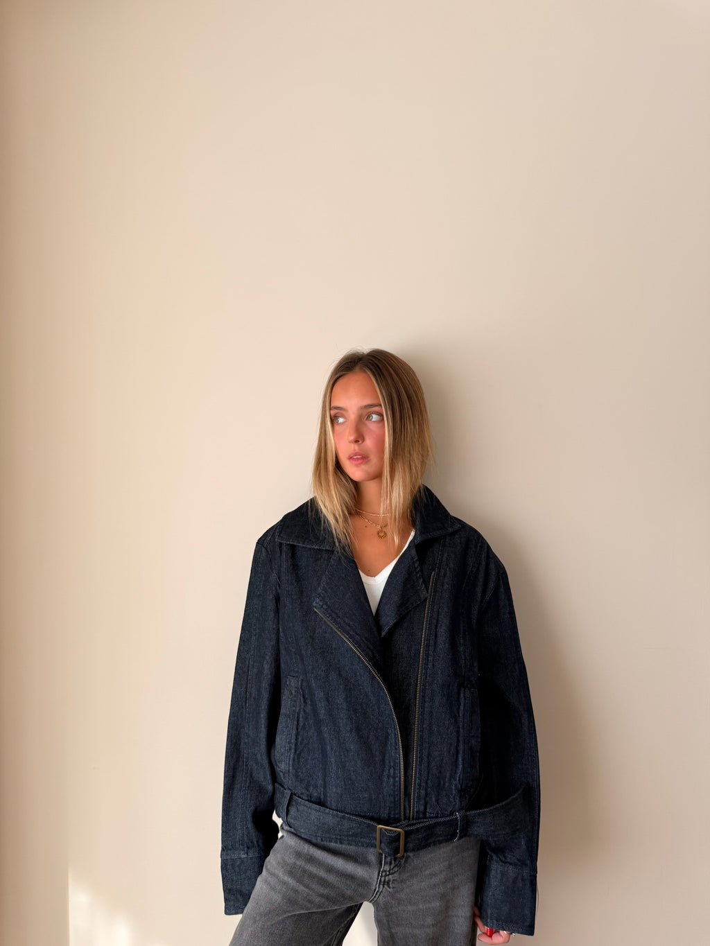 Campera De Jean Clover
