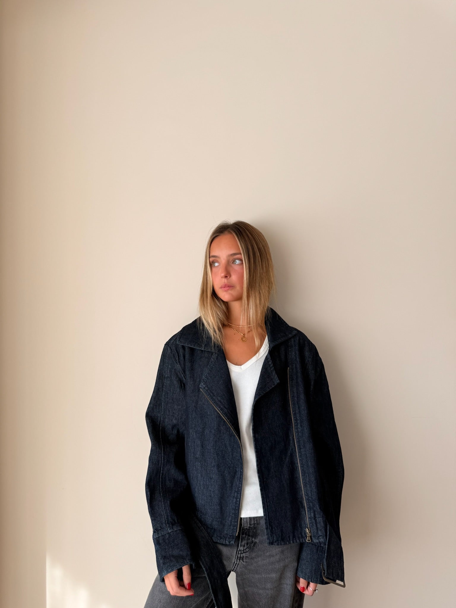 Campera De Jean Clover