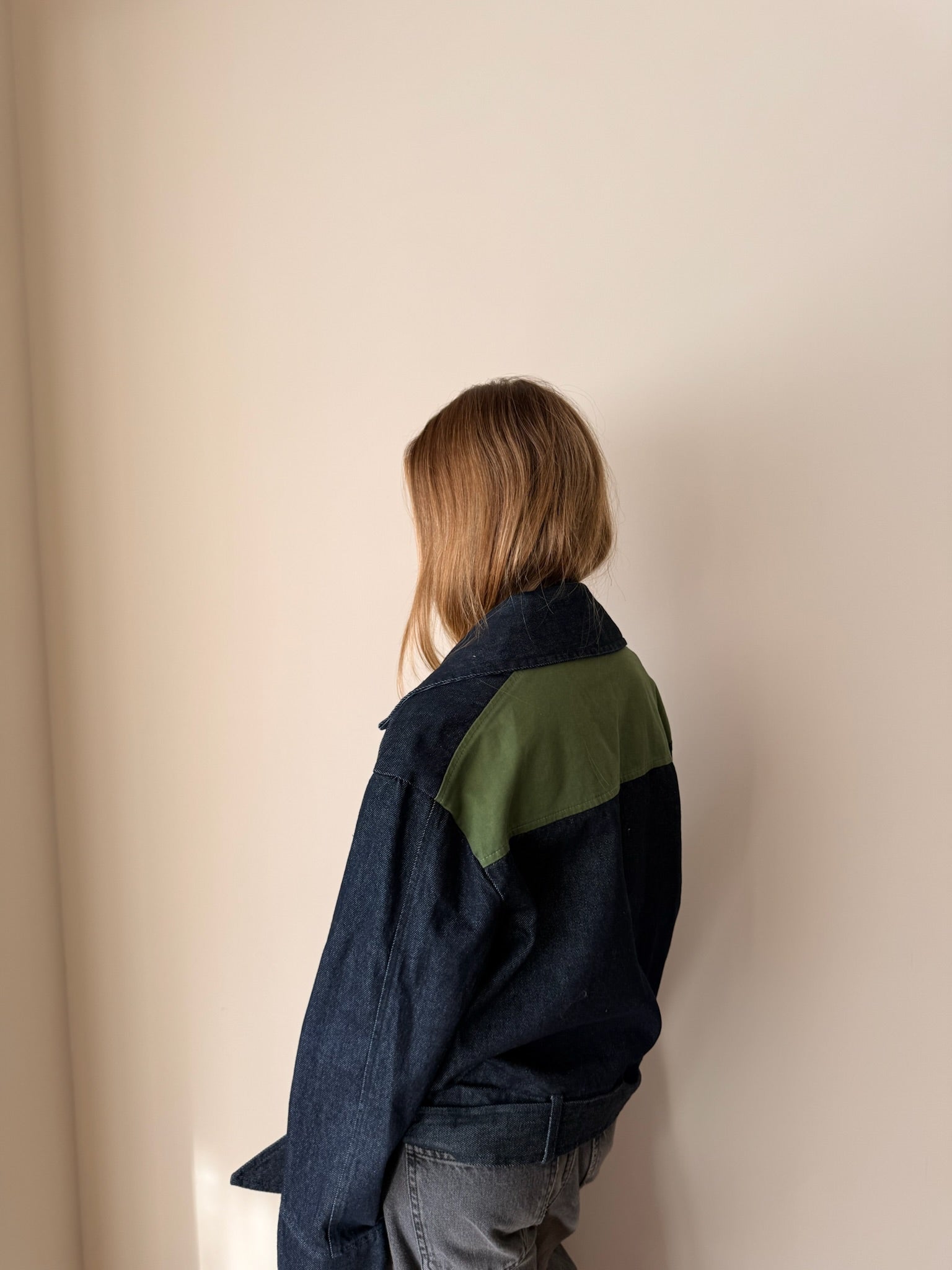 Campera De Jean Clover
