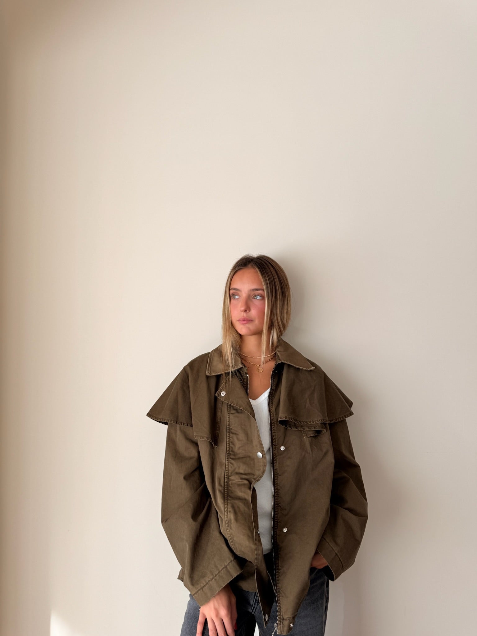 Campera Giacca Verde