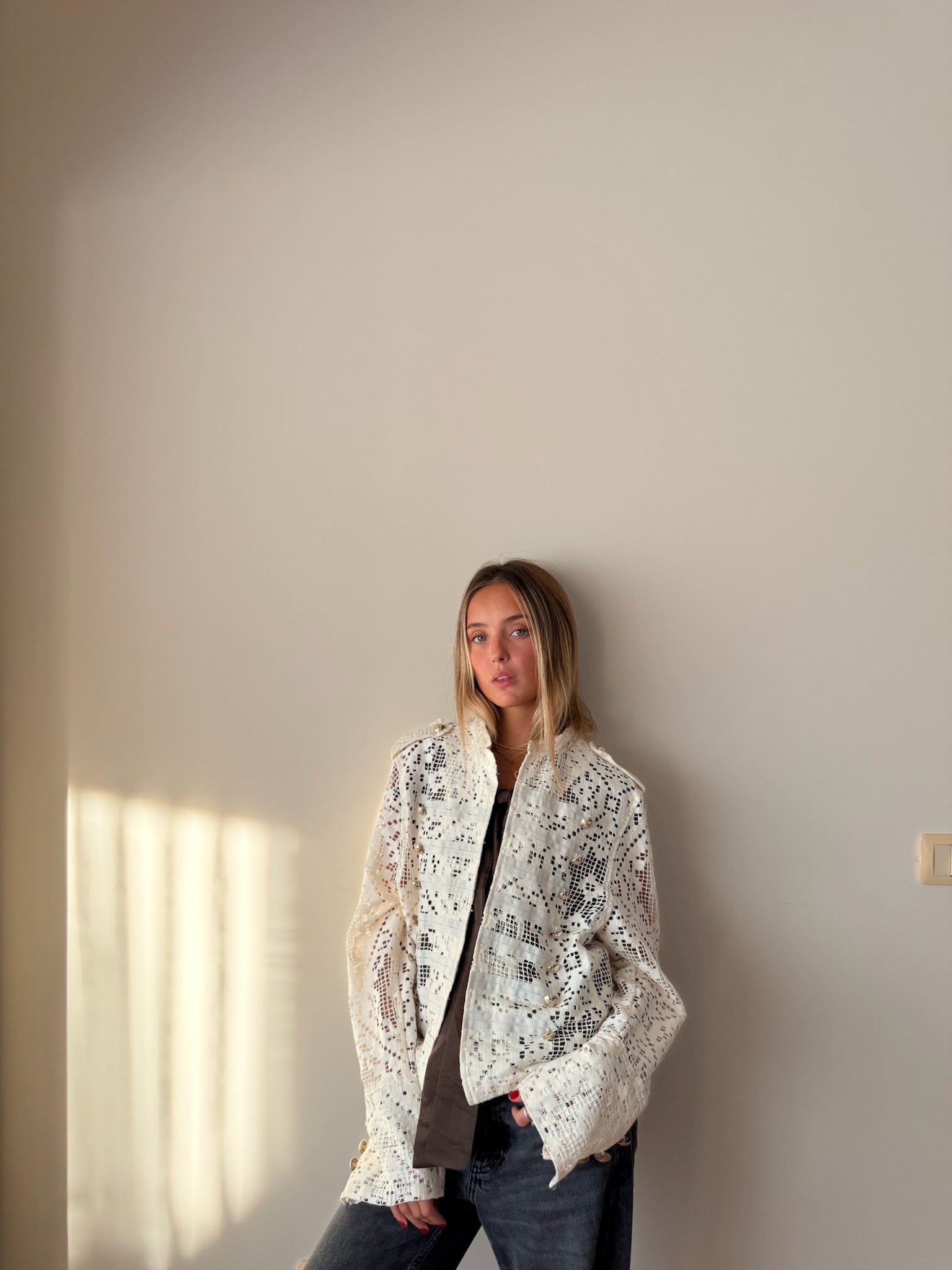 Chaqueta Napoleon Mauve