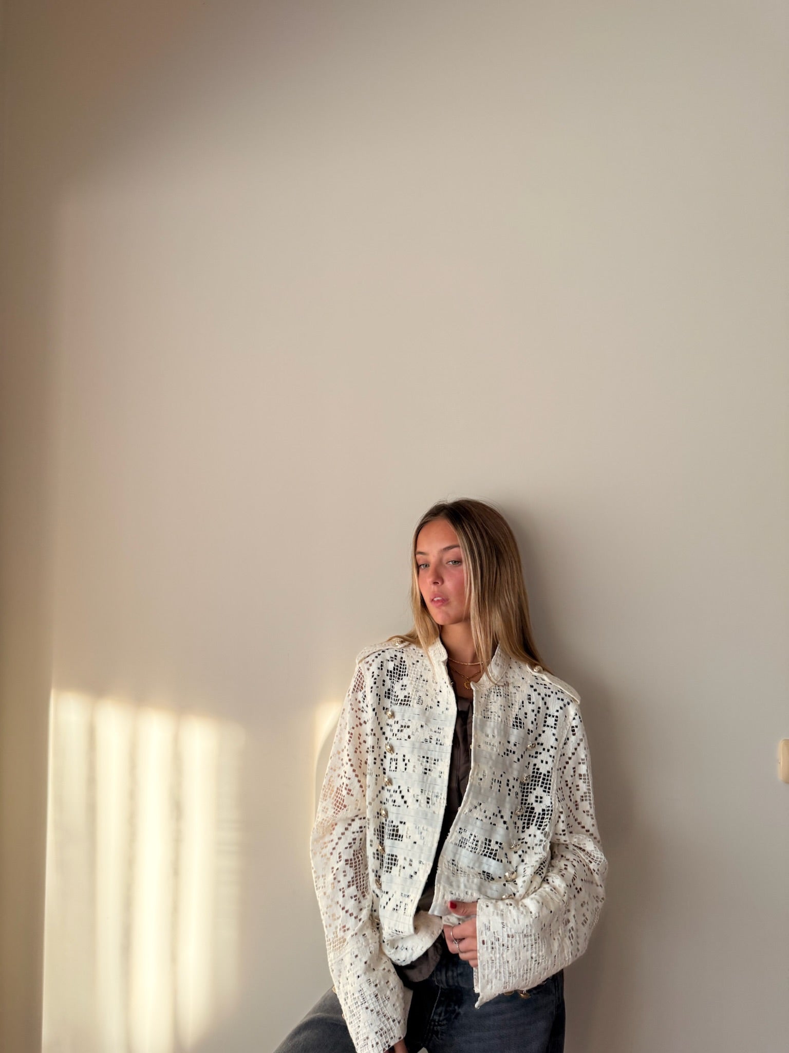 Chaqueta Napoleon Mauve