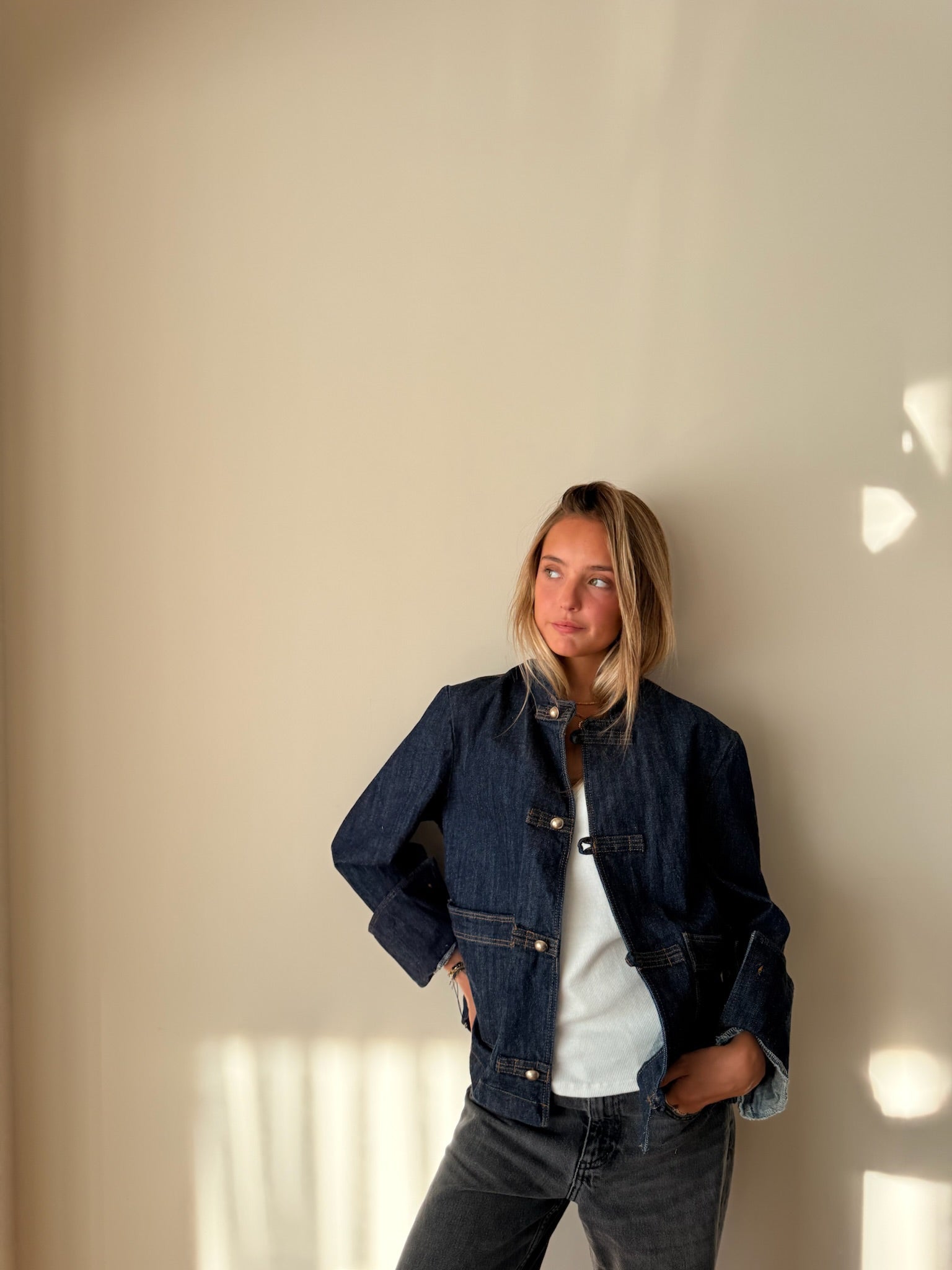 Chaqueta Napoleon Roche Azul