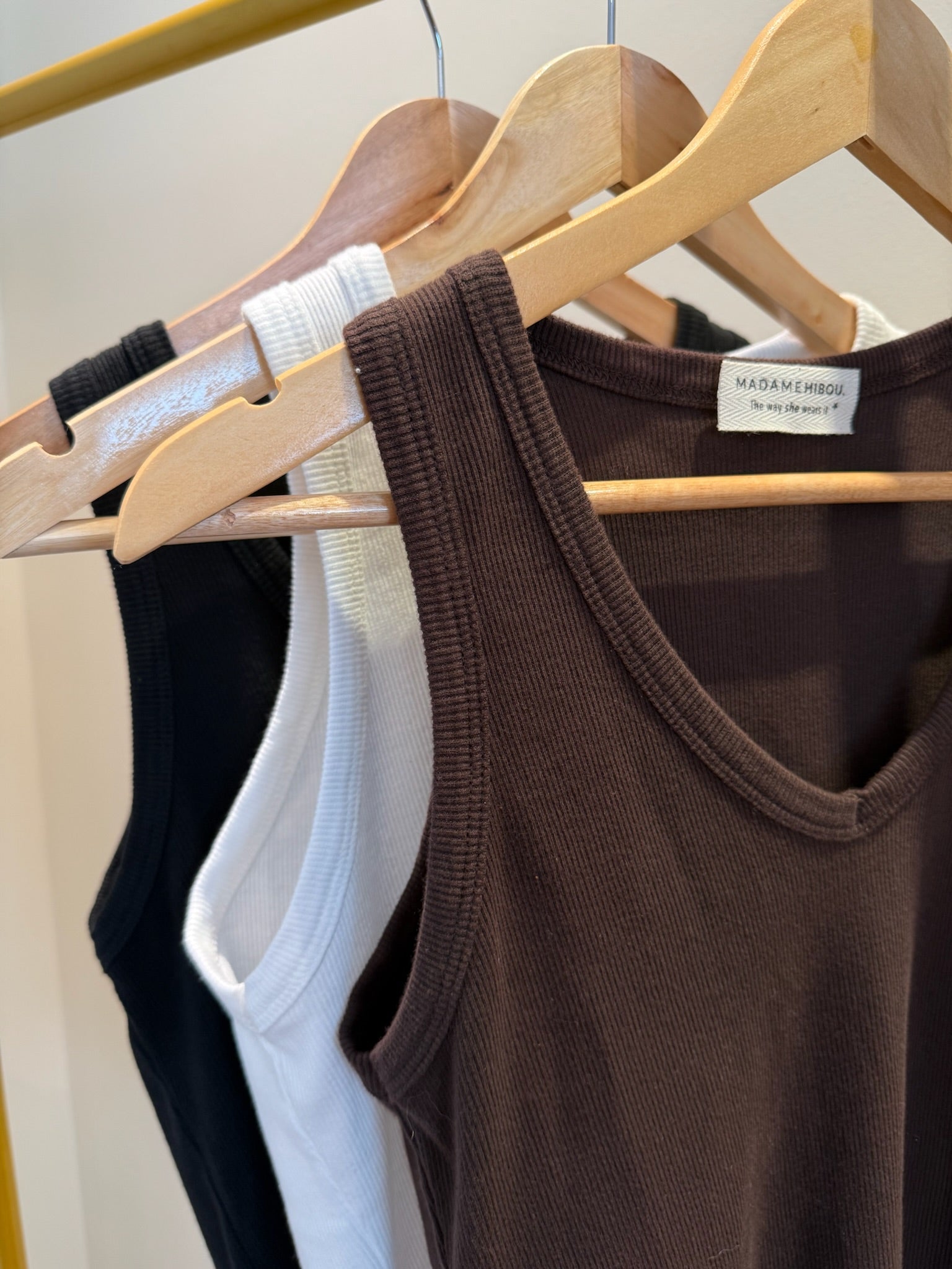 Musculosa Essential Tank