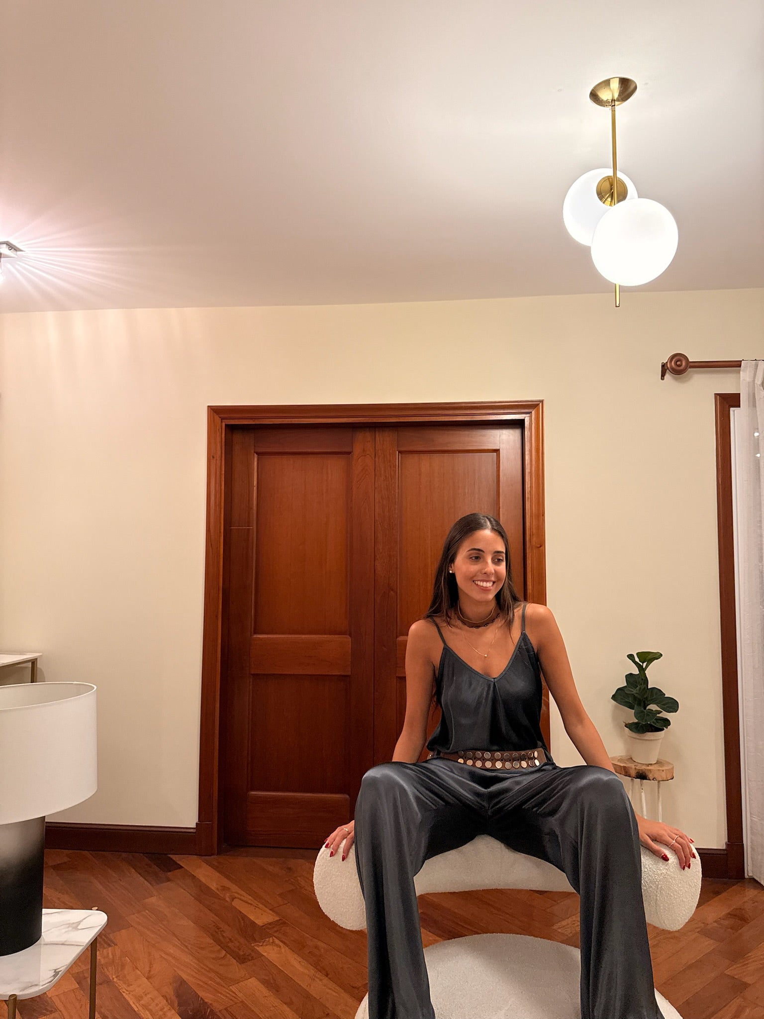 Musculosa Velo Negra