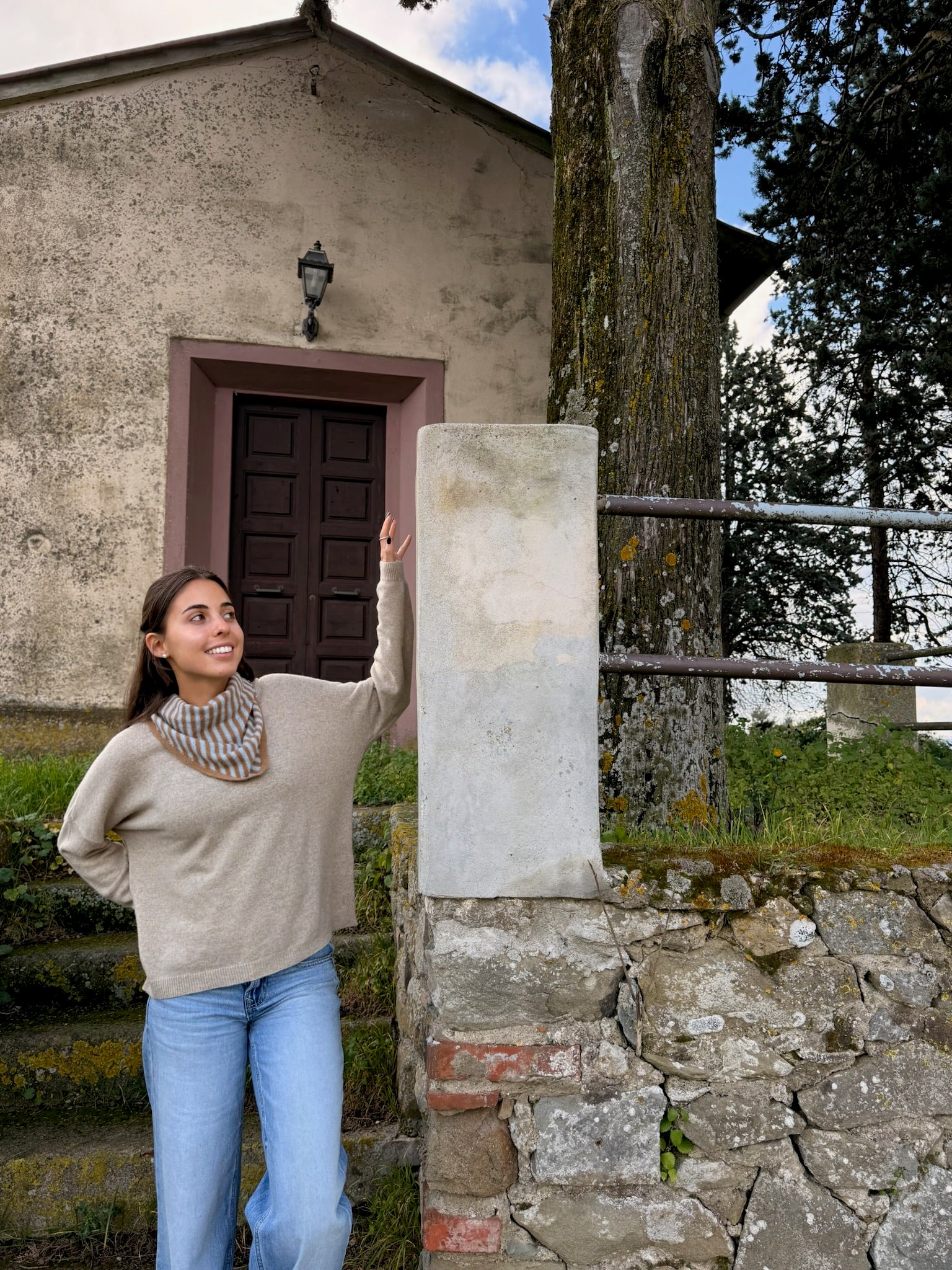 Sweater Cerise Cashmire Beige