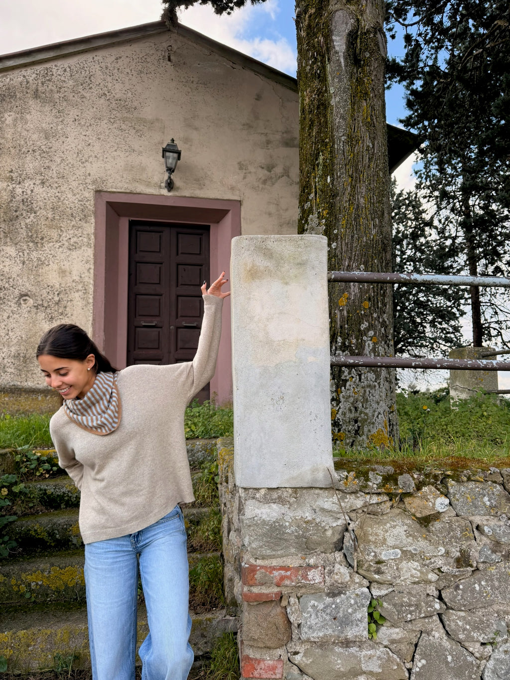 Sweater Cerise Cashmire Beige