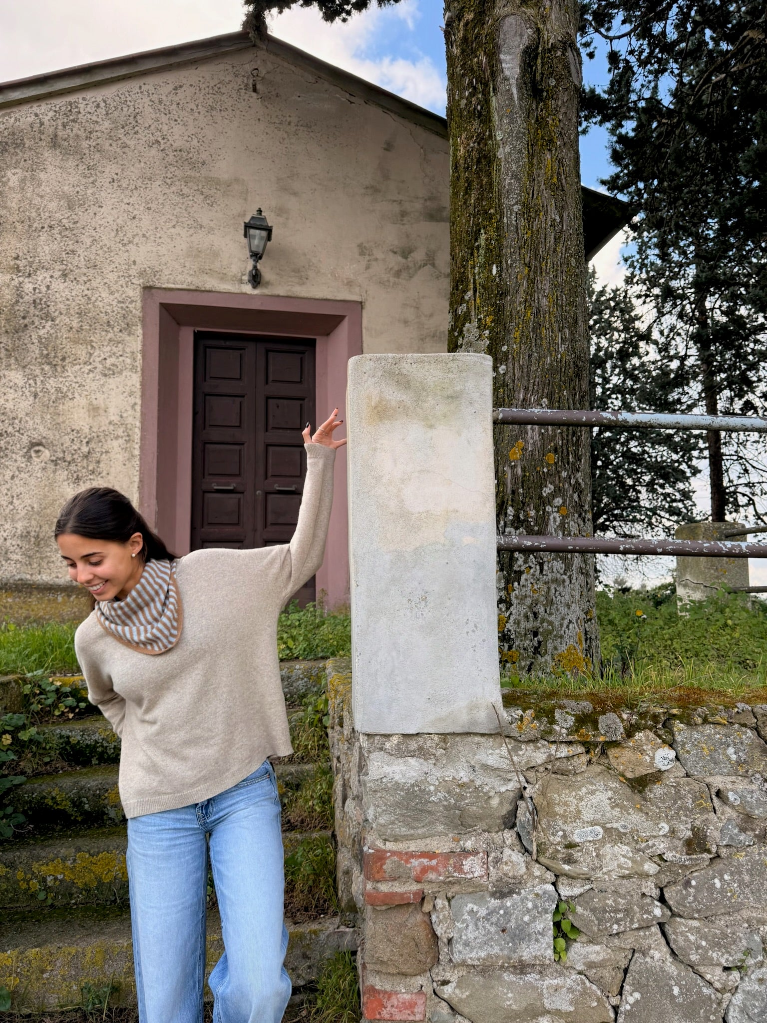 Sweater Cerise Cashmire Beige