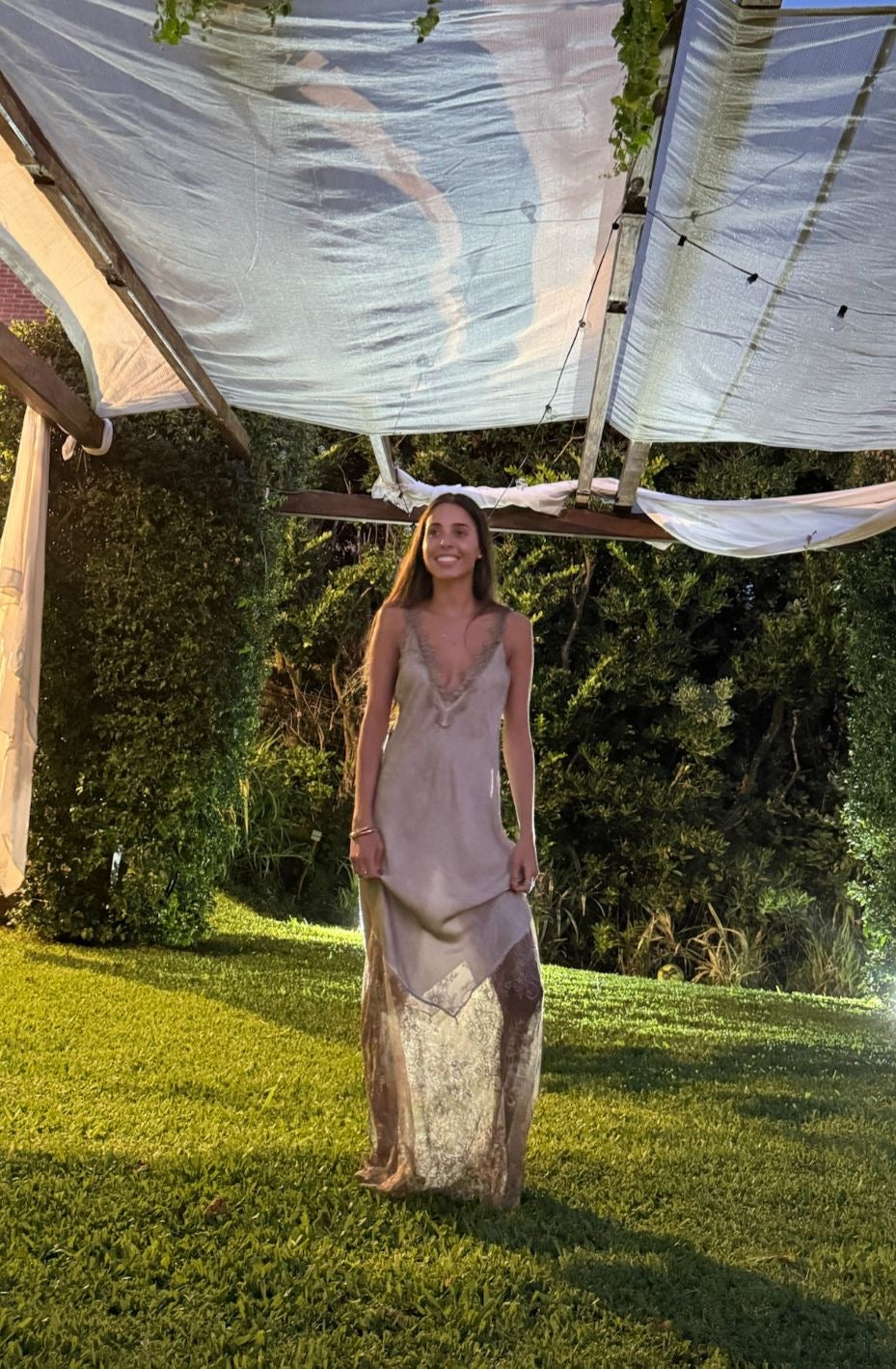 Vestido Luma Beige